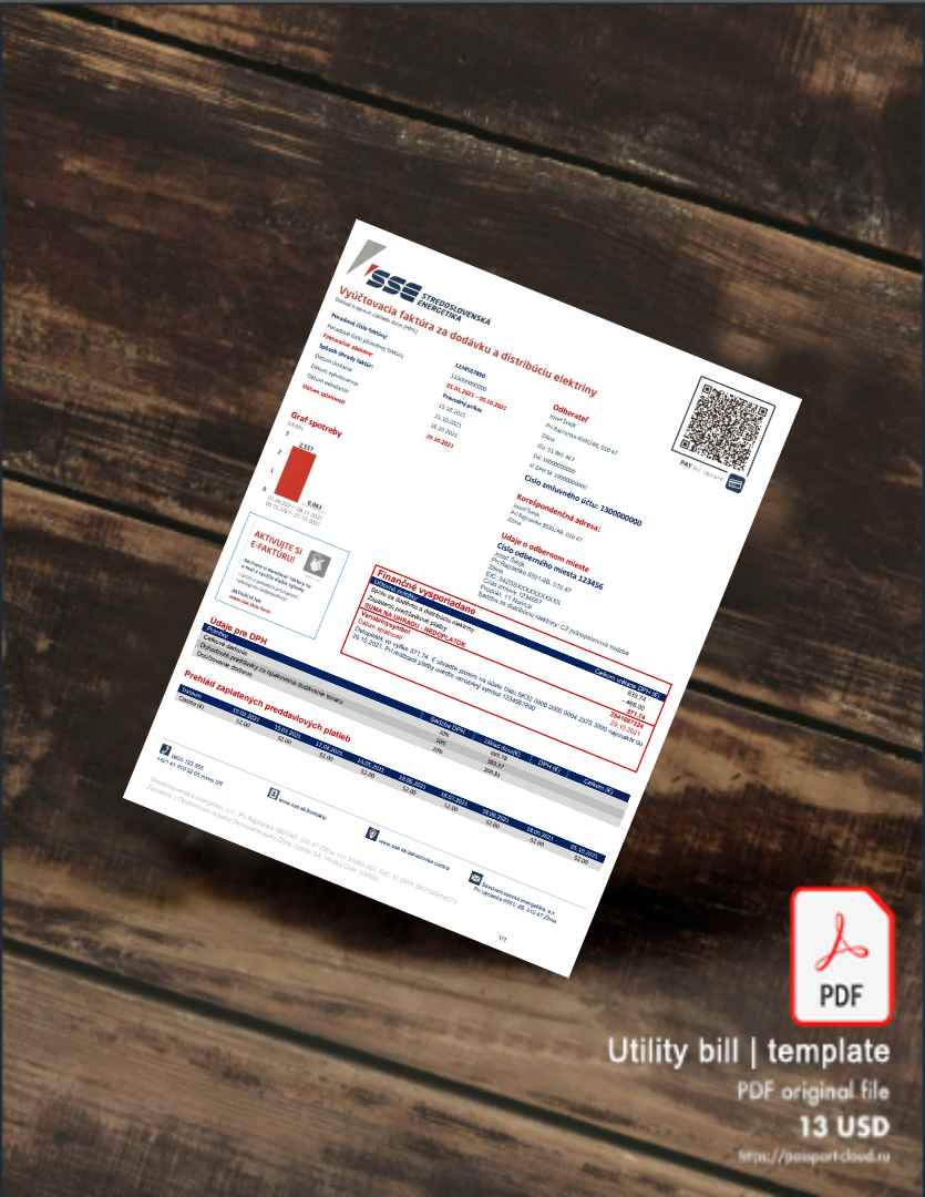 Utility bill | Albanian Power | Albania